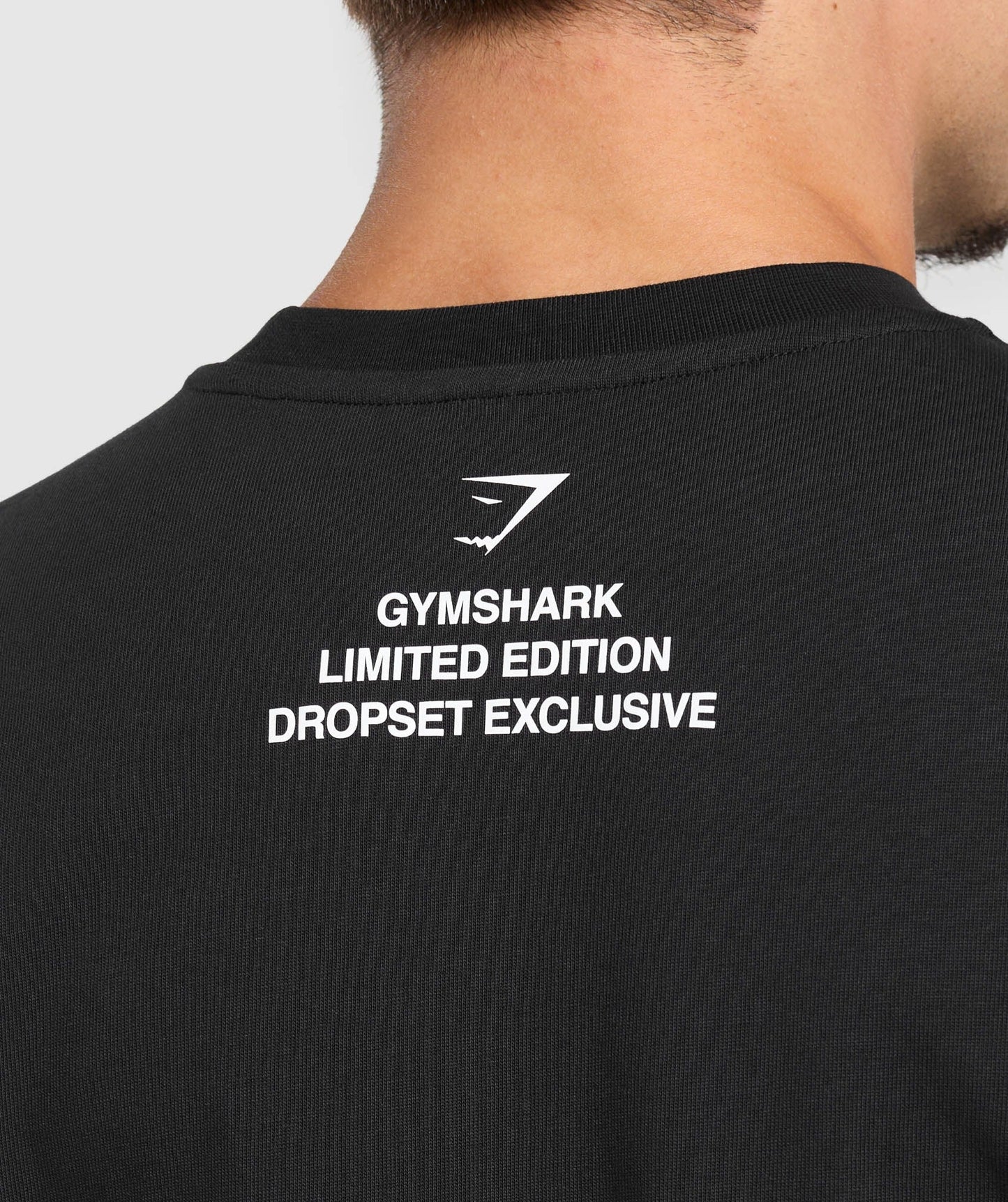 Gymshark David Bootleg Graphic T-Shirt - Black