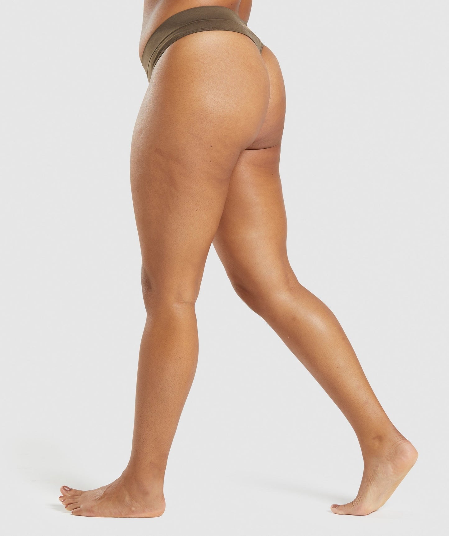 Gymshark Seamless Thong - Walnut Brown