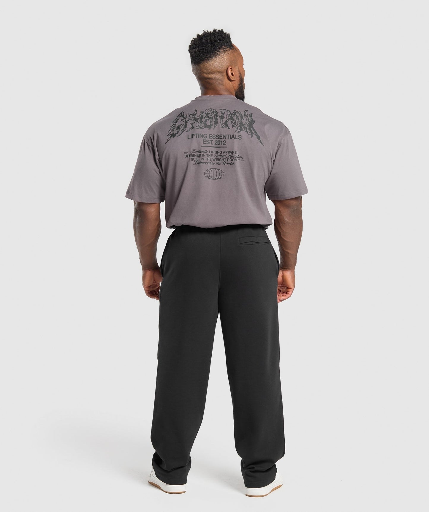 Gymshark Metal Lifting Graphic T-Shirt - Brushed Purple