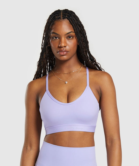Libby X Gymshark Sports Bra - Powdered Lilac