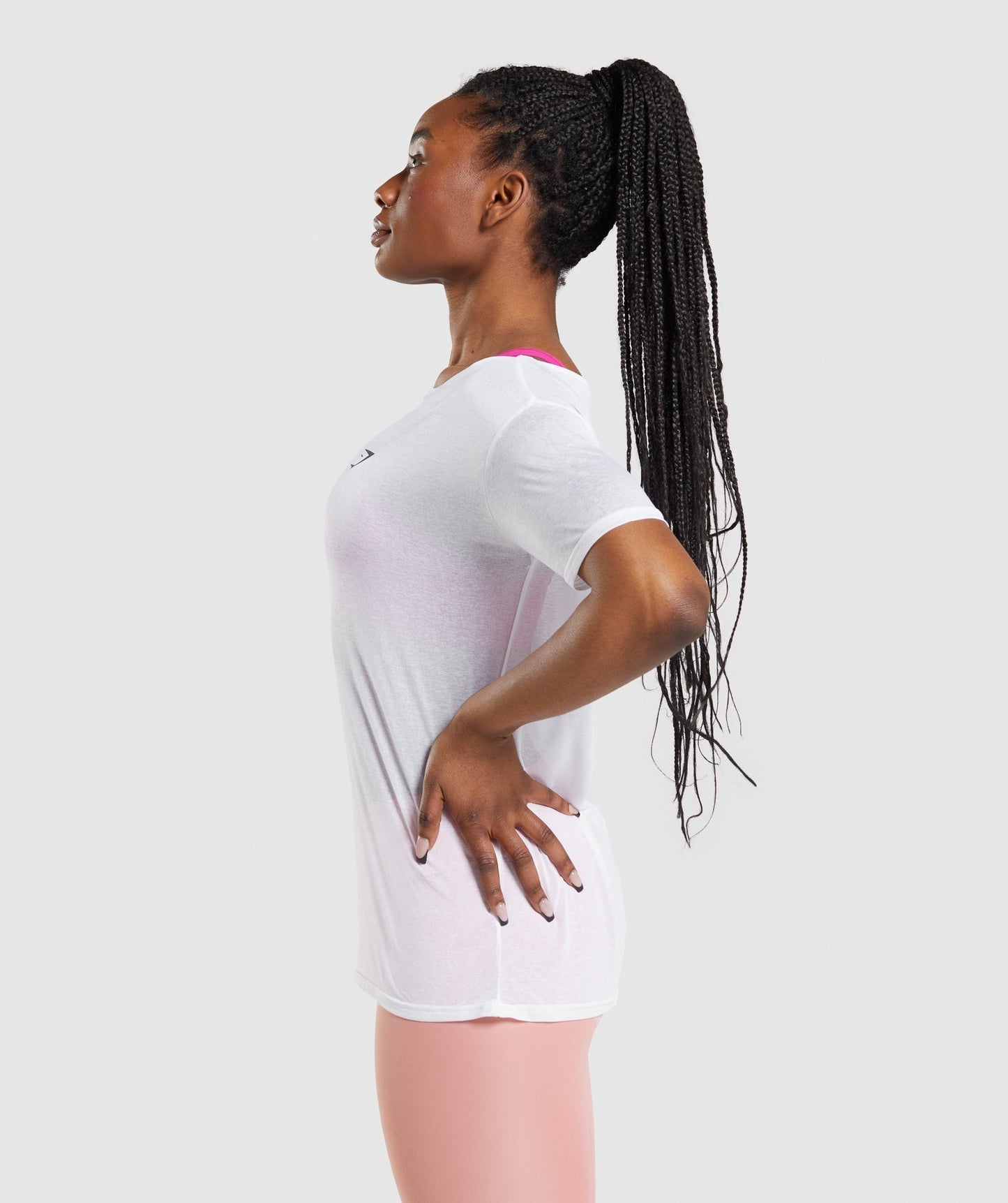 Gymshark Training Oversized Top - White