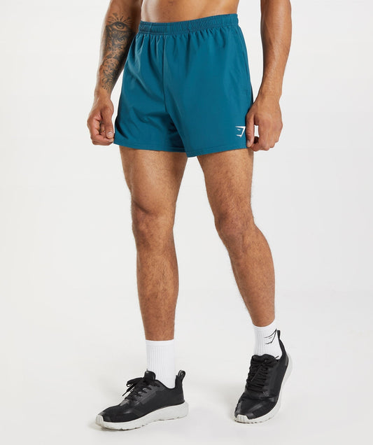 Gymshark Arrival 5" Shorts - Atlantic Blue