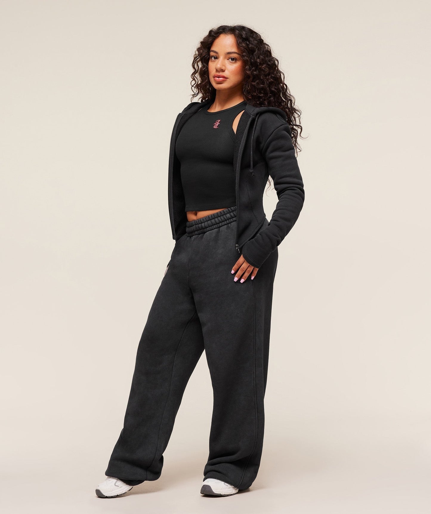 Gymshark x Analis Tracksuit Pants - Black/Wash