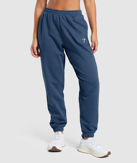 Gymshark Training Regular Fleece Joggers - Ash Blue