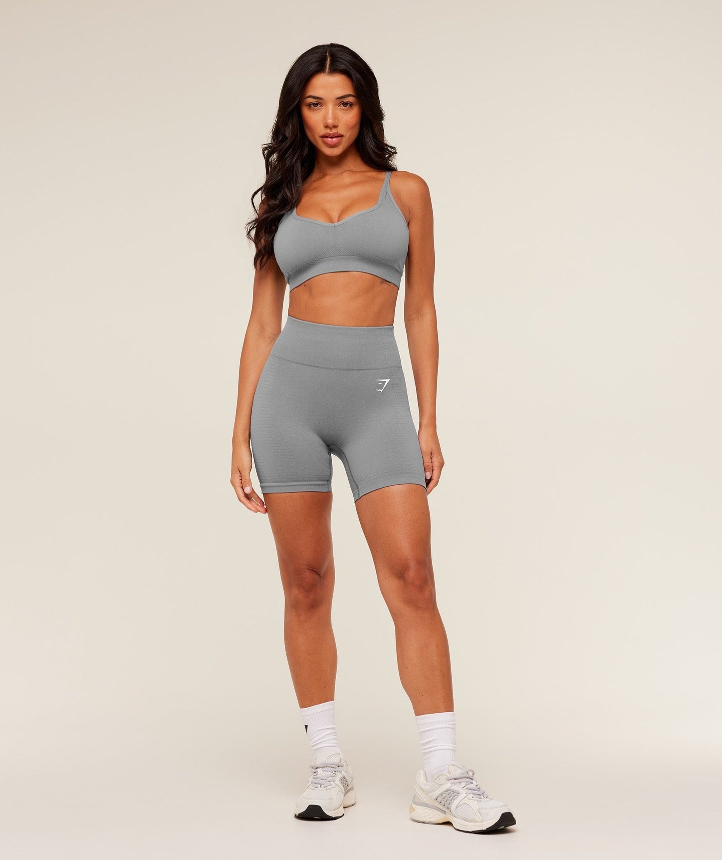 Gymshark Vital Seamless Shorts - GS Medium Grey/ Marl