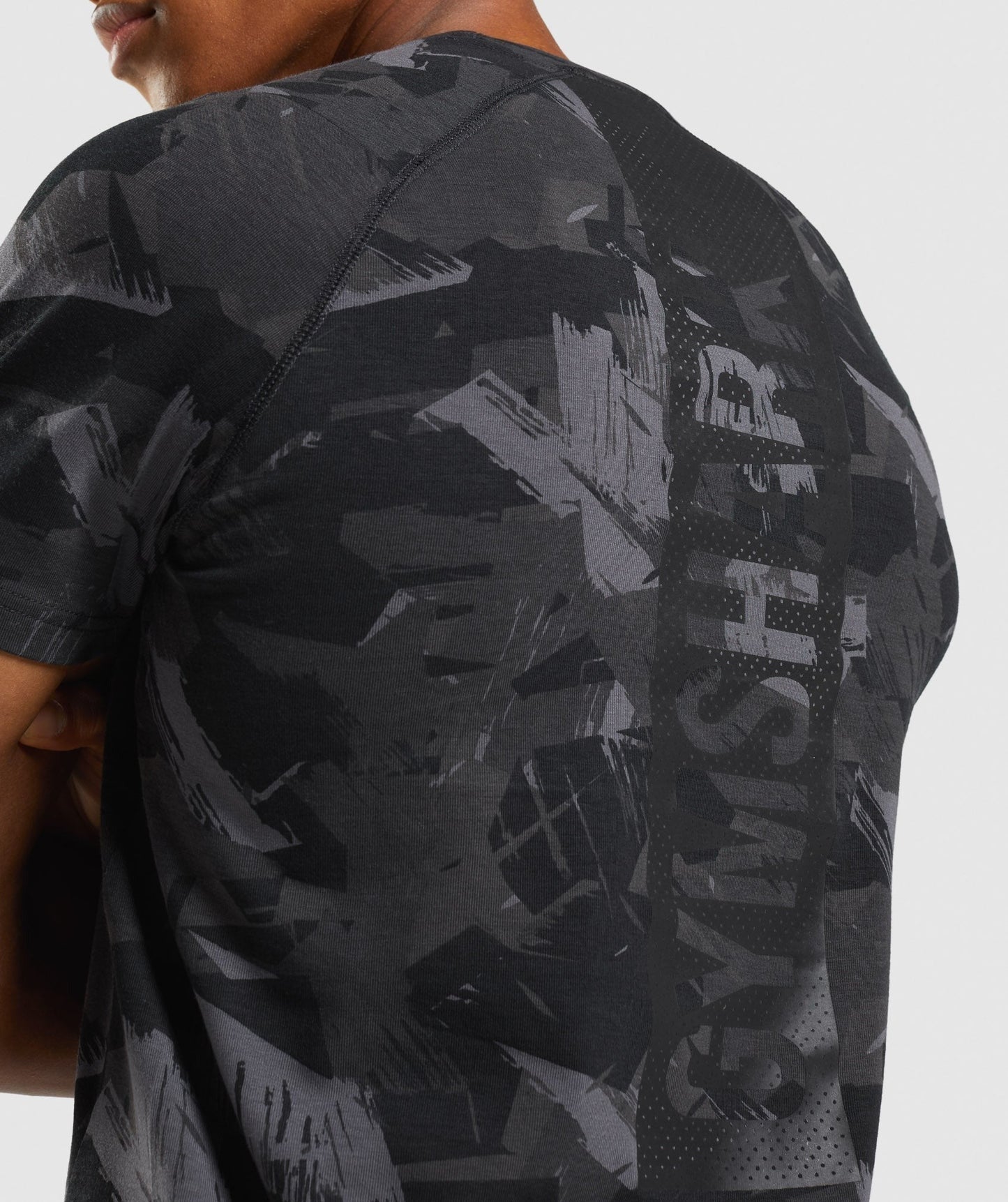 Gymshark Bold T-Shirt - Grey Print