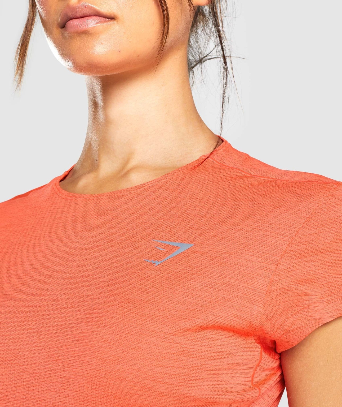 Gymshark Speed T-Shirt - Orange Marl