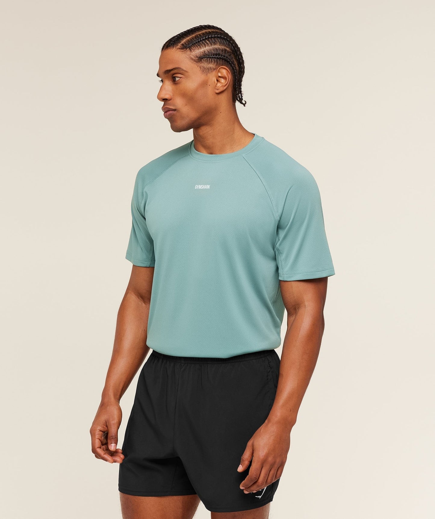 Gymshark Train T-Shirt - Storm Blue