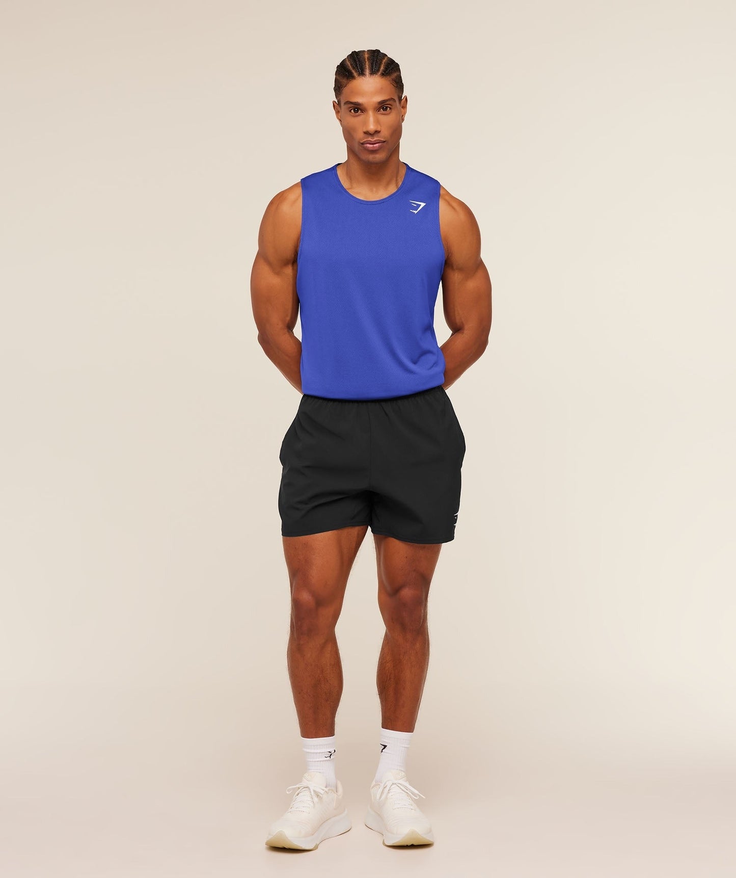 Gymshark Arrival Tank - Force Blue