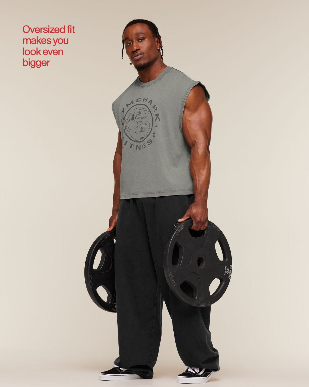 Gymshark Vintage Legacy Tank - Ash Grey