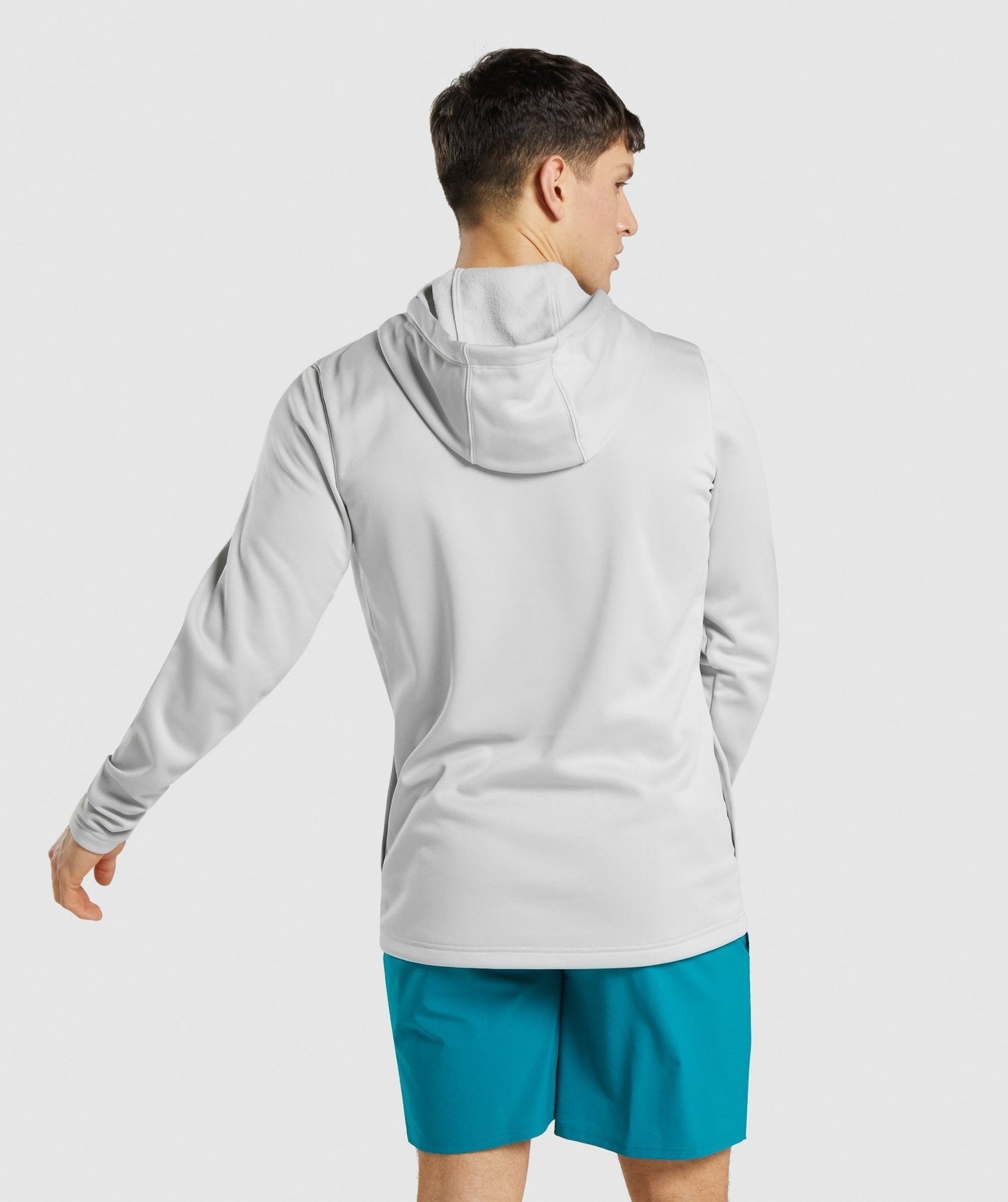 Gymshark Arrival Hoodie - Light Grey