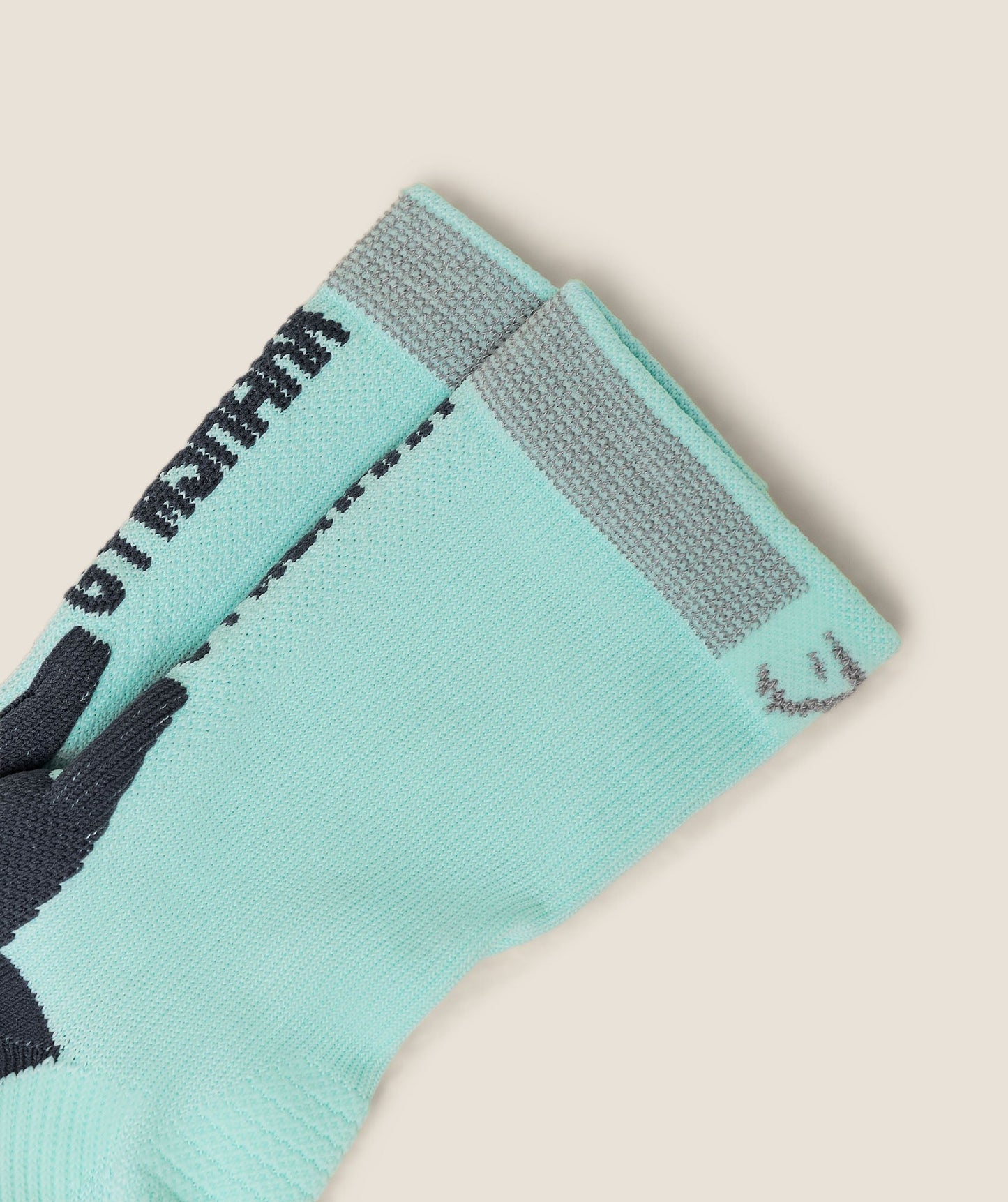 Gymshark Running Elite Crew Sock Single - Pop Turquoise