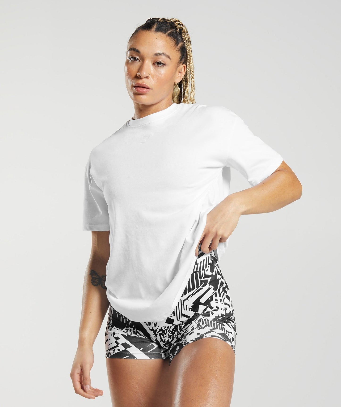 Gymshark GS Power Oversized T-Shirt - White
