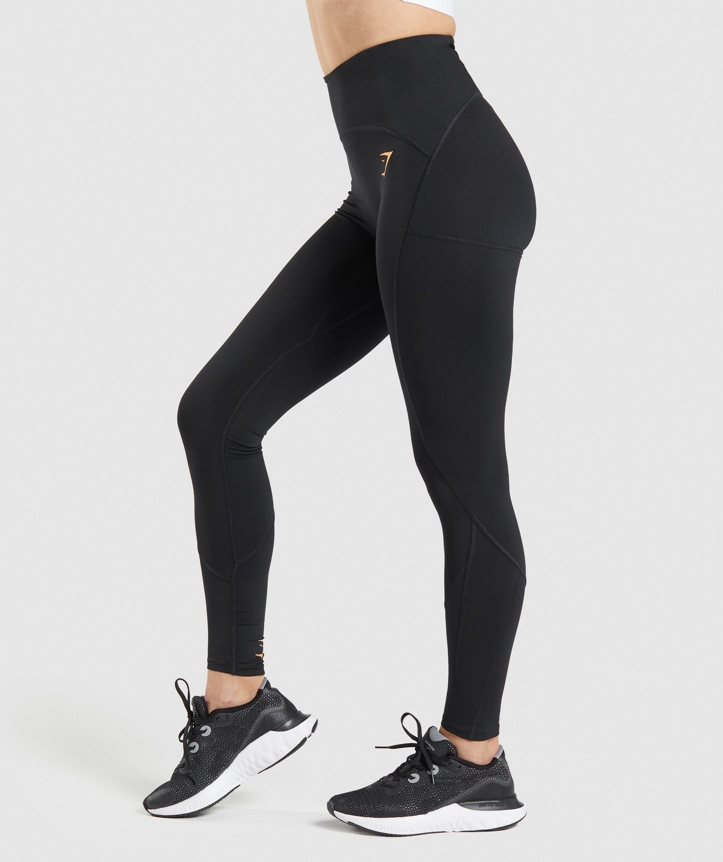 Gymshark Pulse Mesh Leggings - Black