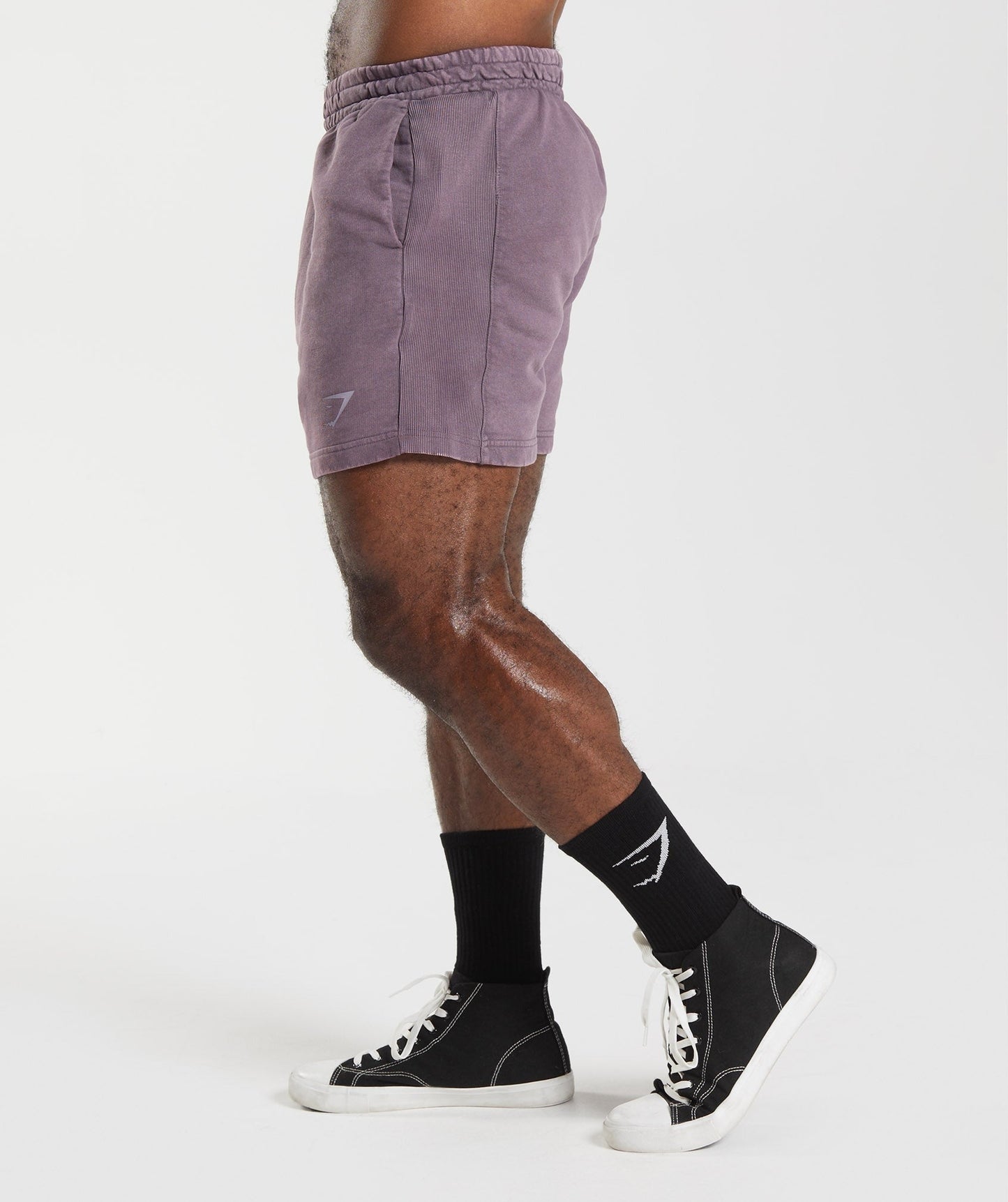 Gymshark Power Washed 5" Shorts - Musk Lilac