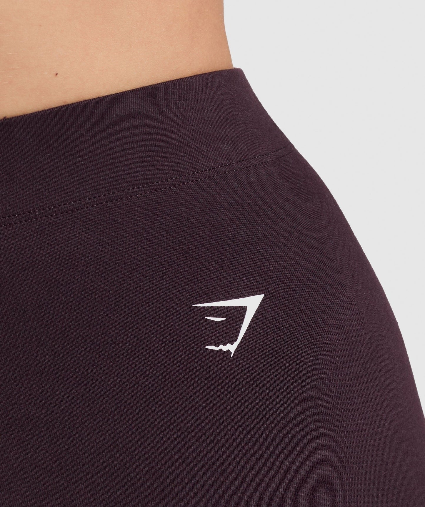 Gymshark Everyday Cotton Shorts - Plum Brown