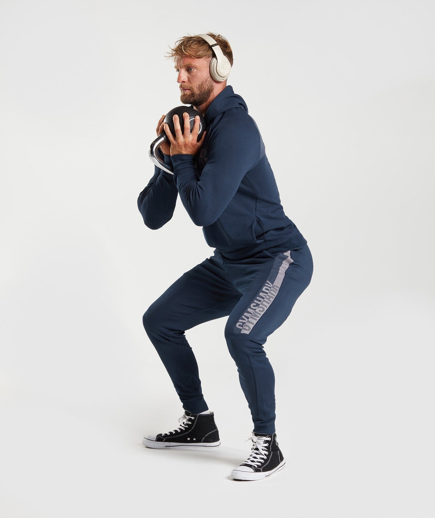 Gymshark Bold React Joggers - Navy