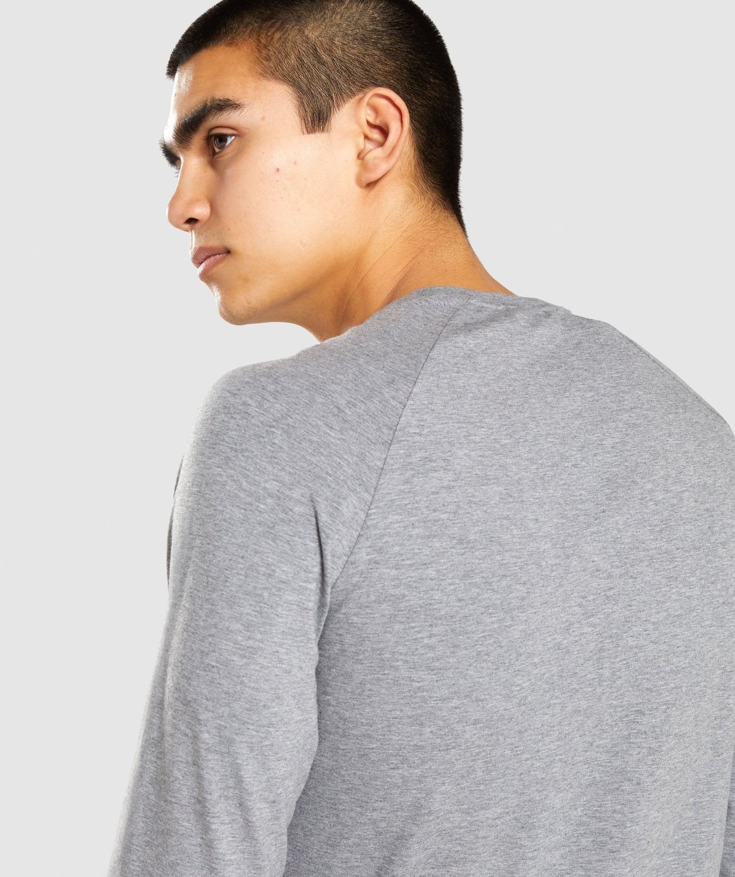 Gymshark Apollo Long Sleeve T-Shirt - Charcoal Marl