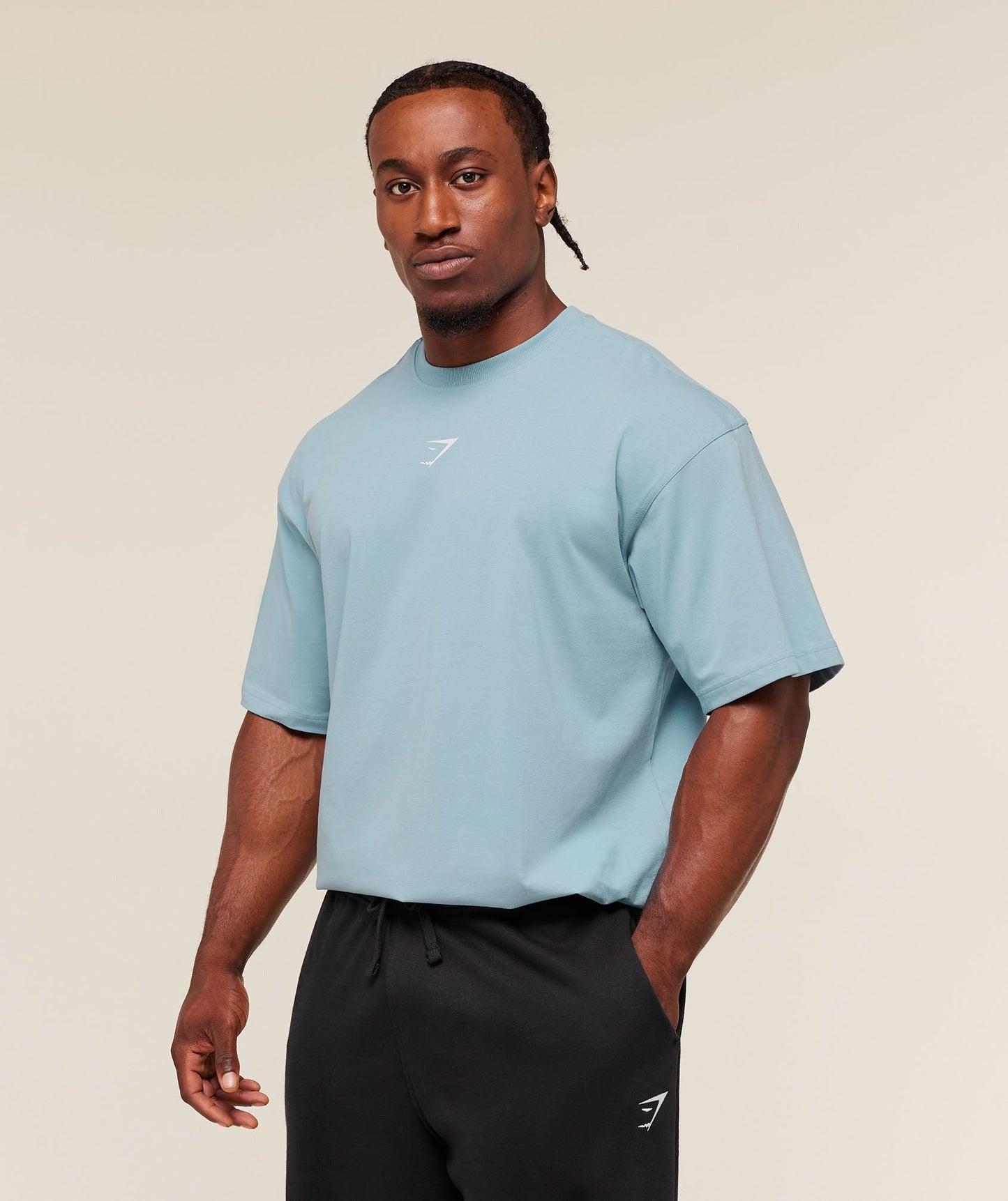 Gymshark Power T-Shirt - Bench Blue