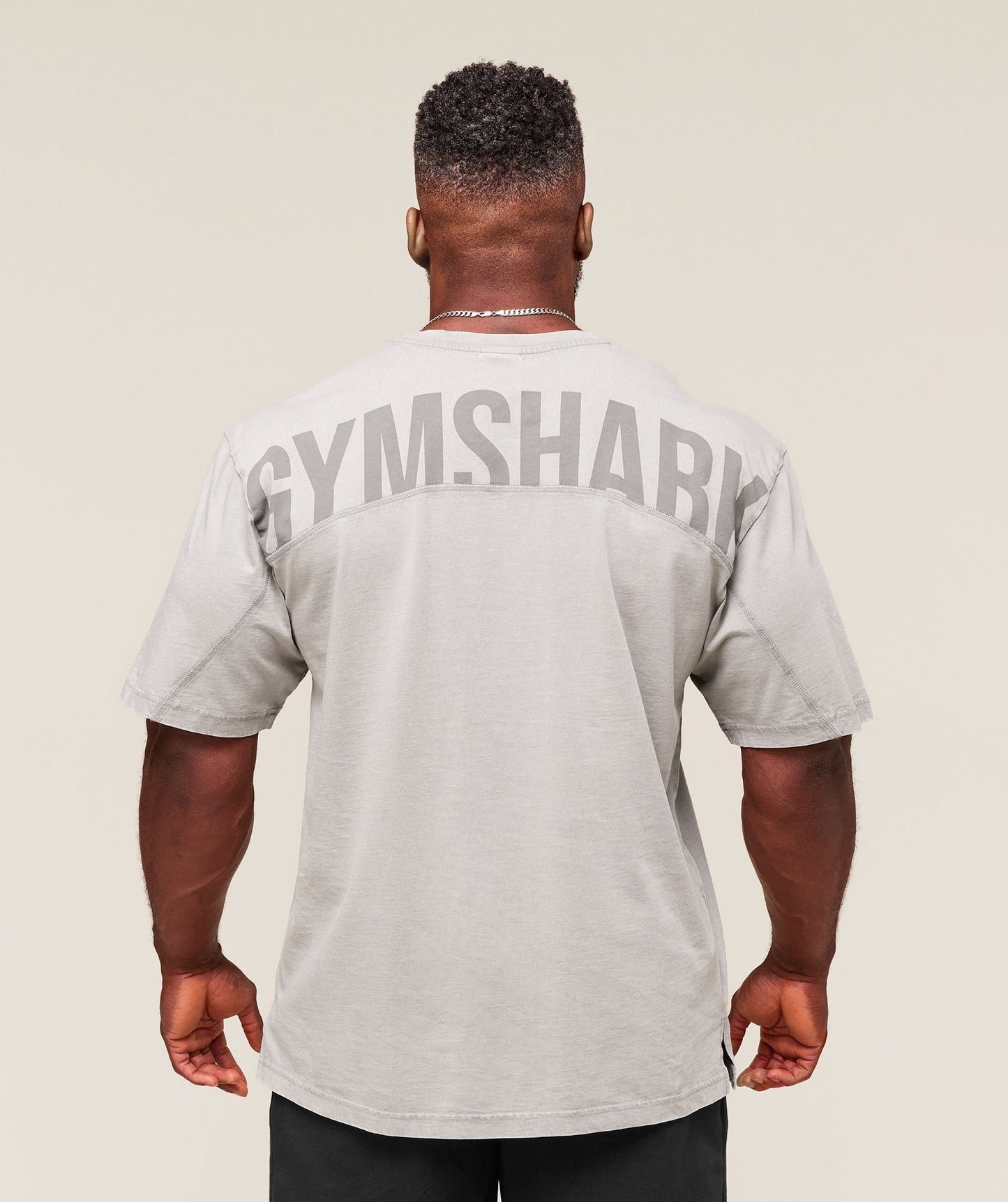 Gymshark Power Washed T-Shirt - Smokey Grey