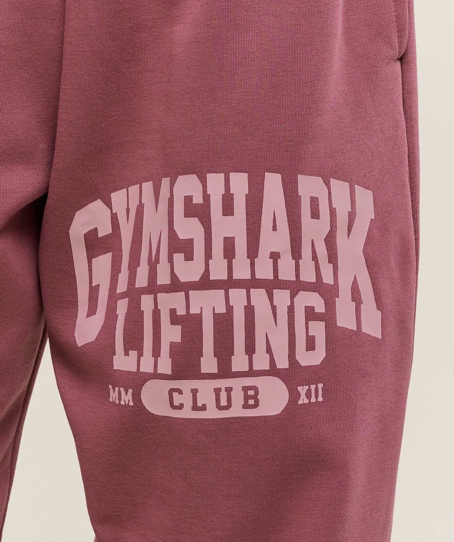Gymshark Lifting Club Graphic Joggers - Reset Pink