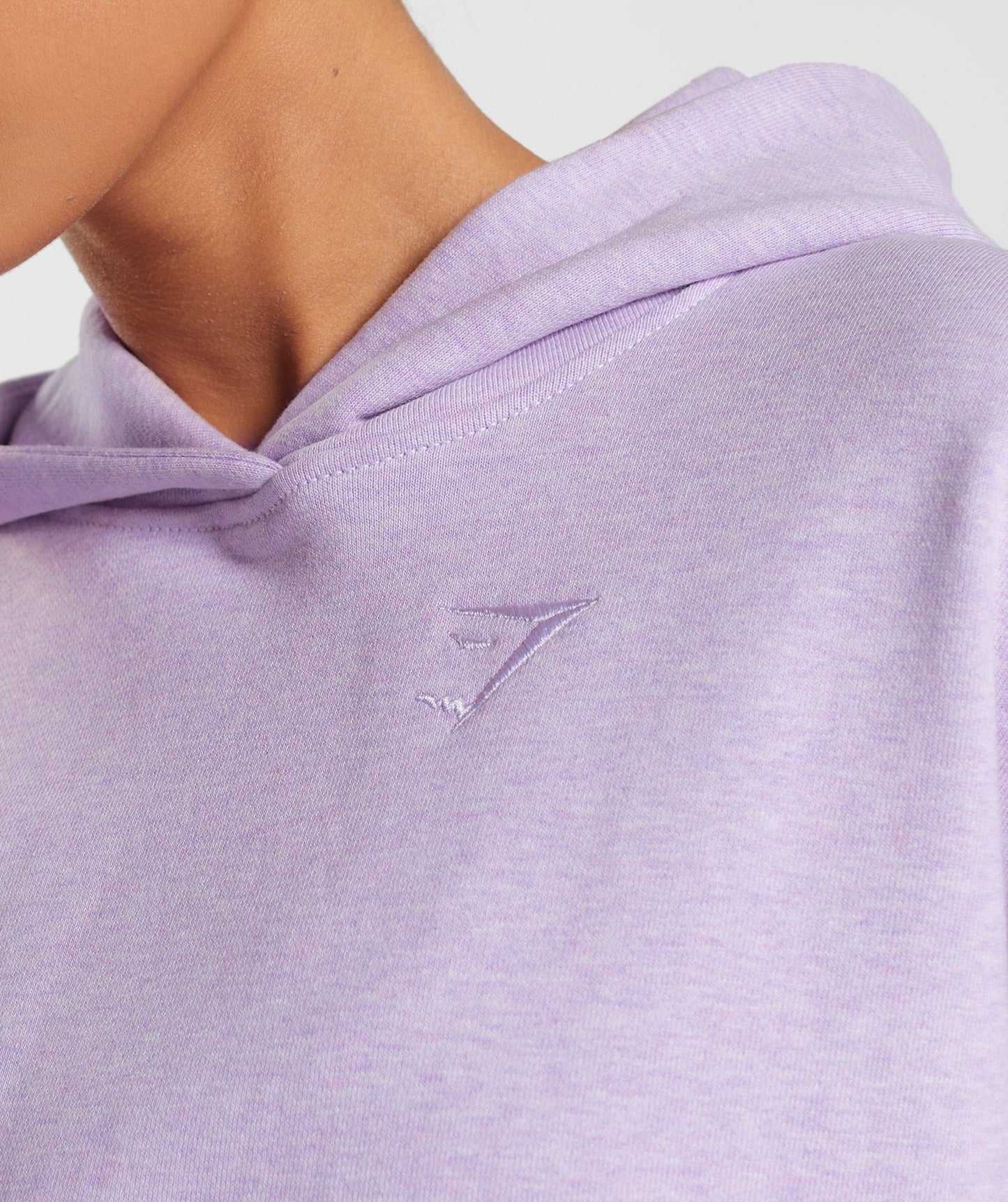 Gymshark Rest Day Sweats Hoodie - Aura Lilac Marl