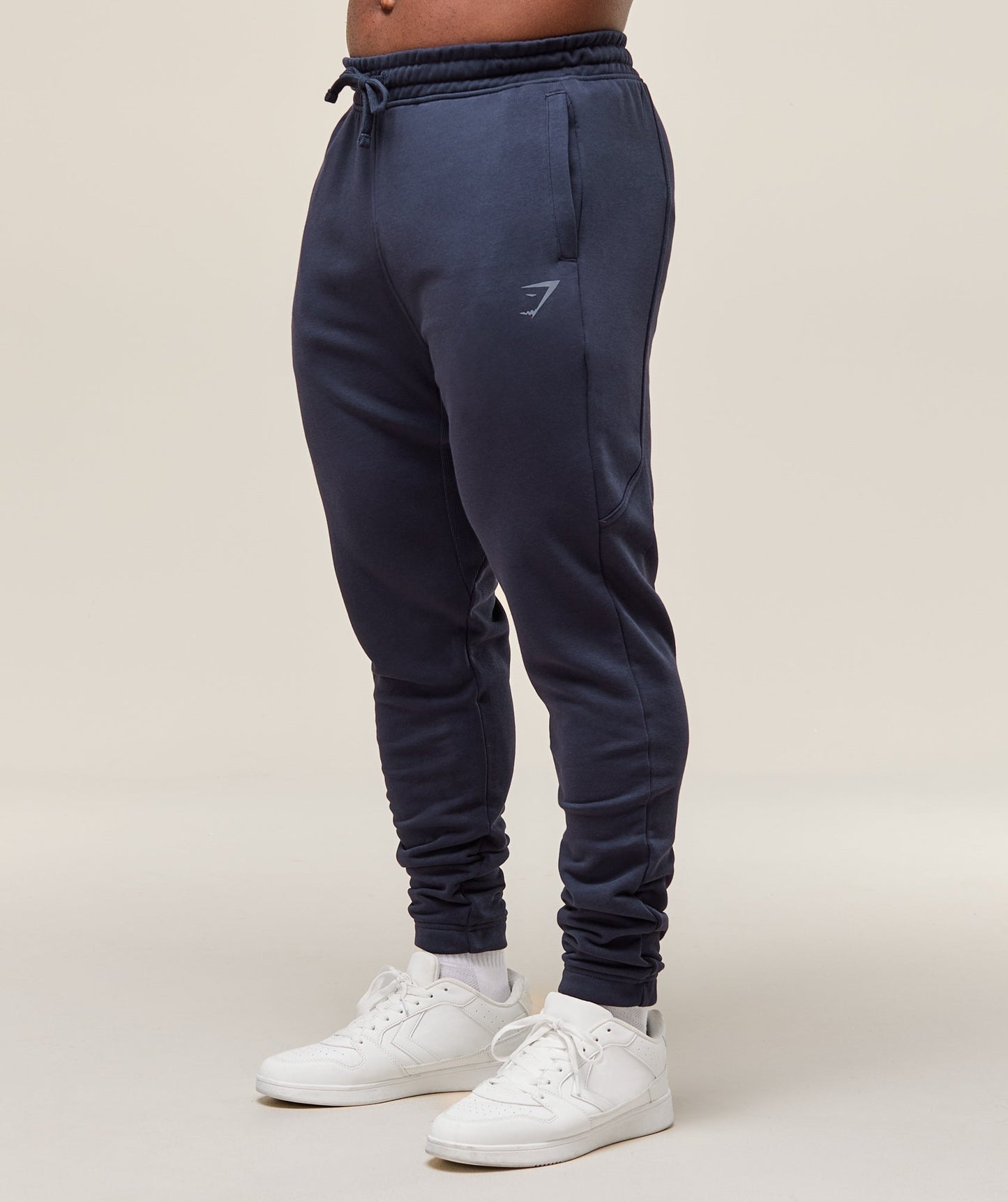 Gymshark Power Wordmark Joggers - Heavy Blue
