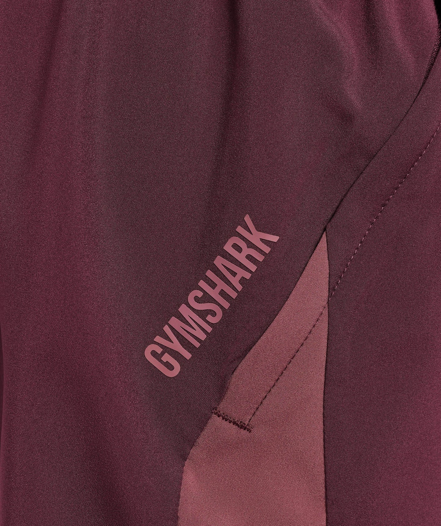 Gymshark Sport 5" Shorts - Impact Burgundy/Reset Pink