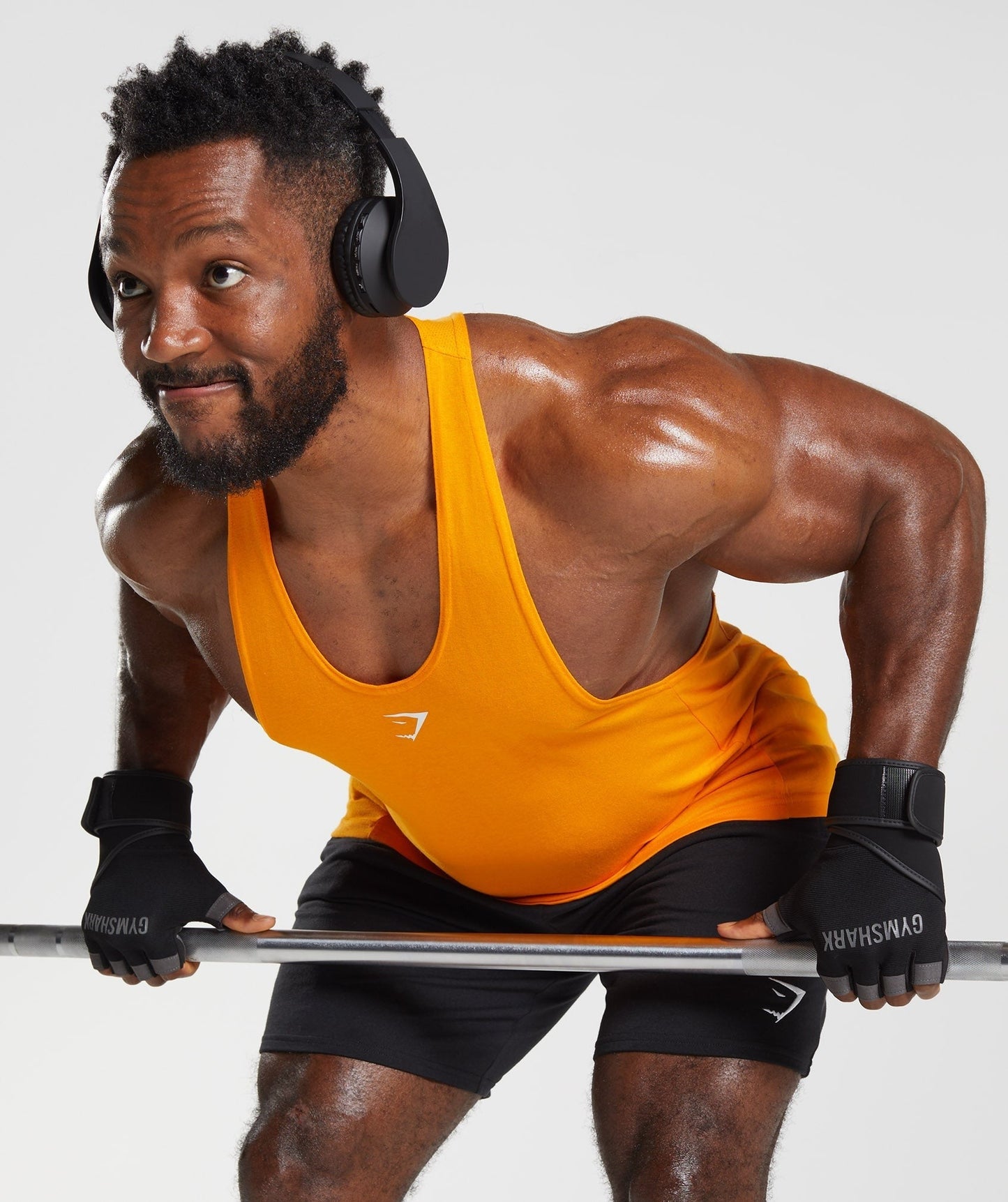 Gymshark React Stringer - Sunburst Orange