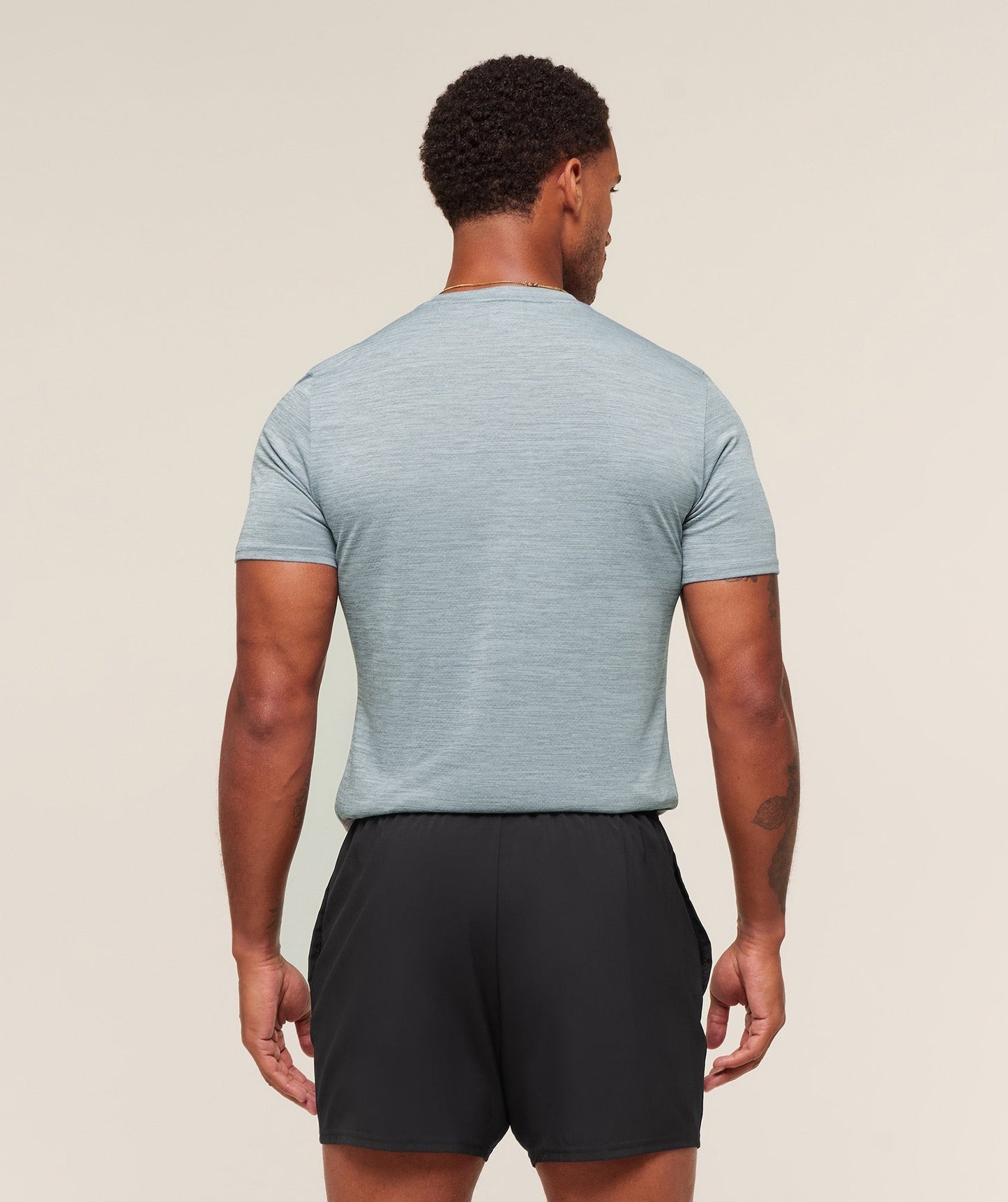 Gymshark Arrival T-Shirt - Smoke Blue/Denim Grey
