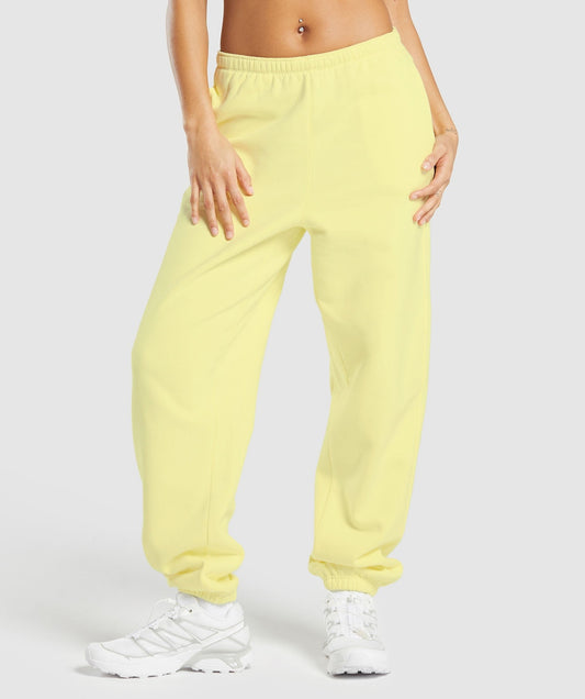 Gymshark Cosy Fleece Jogger - Refresh Yellow