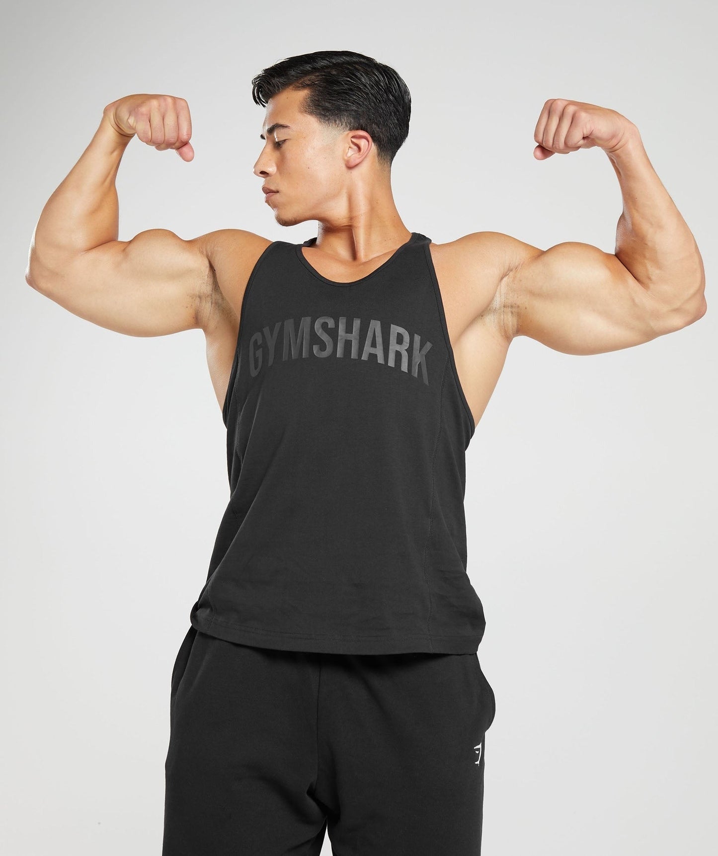 Gymshark Power Stringer - Black