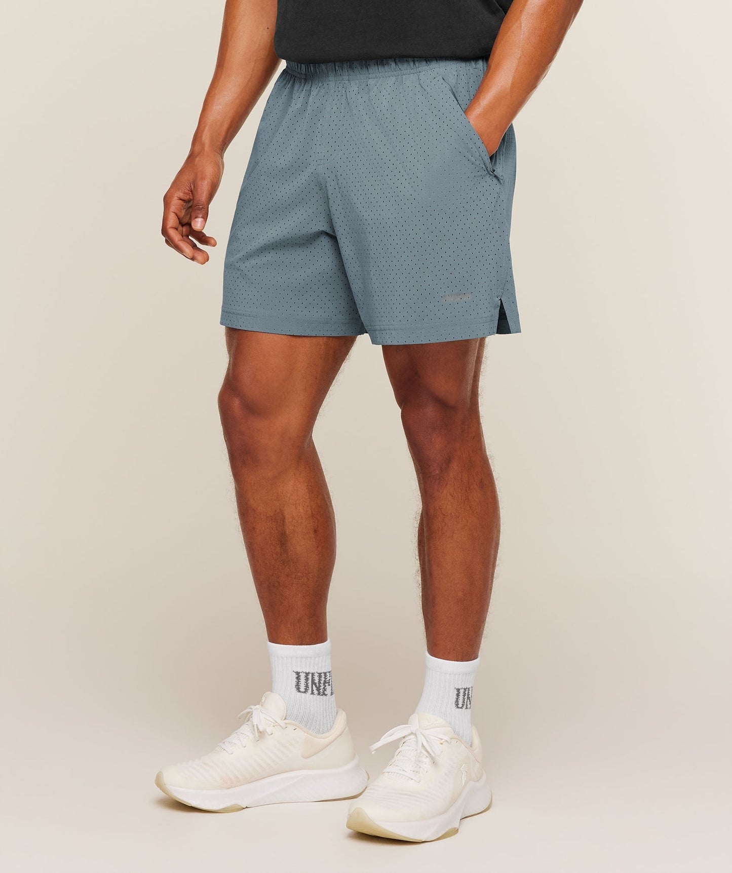 Gymshark x CBUM Short - Concrete Blue
