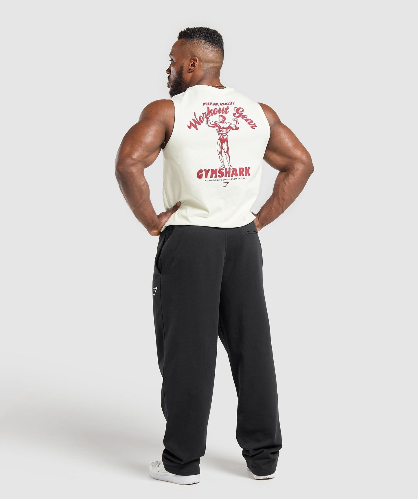 Gymshark Workout Gear Tank - Soft White