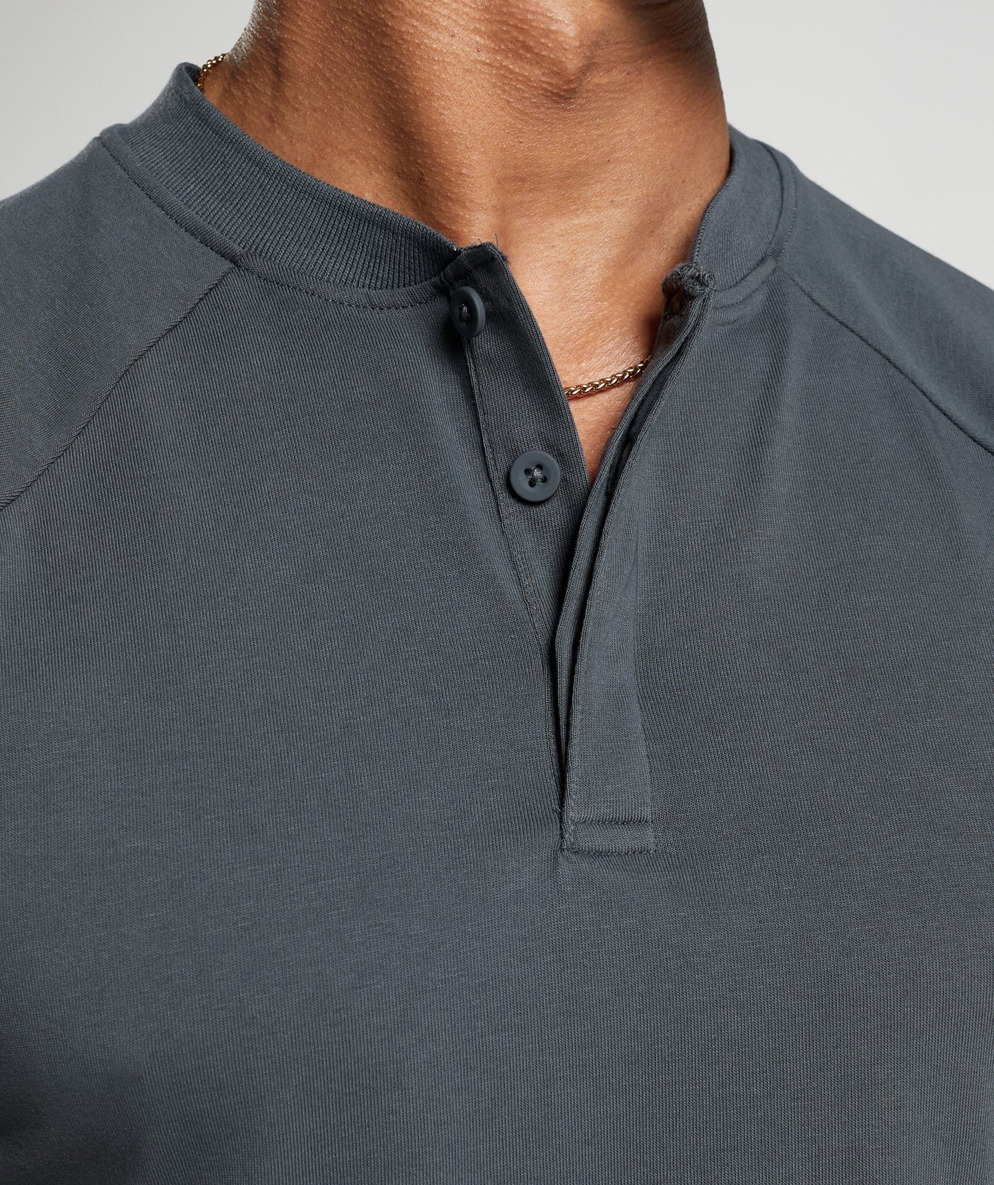 Gymshark Rest Day Commute Polo Shirt - Cosmic Grey