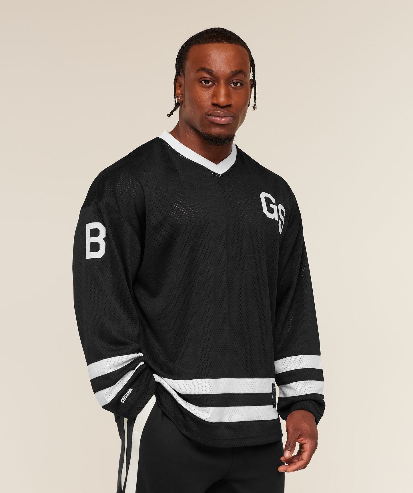 Gymshark x CBUM Hockey Jersey - Black