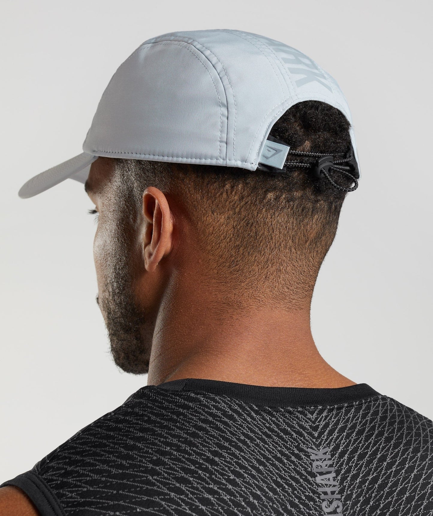 Gymshark Logo 5 Panel Cap - River Stone Grey