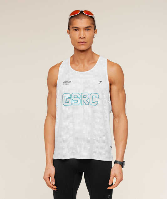 Gymshark Running Elite Race Vest - White