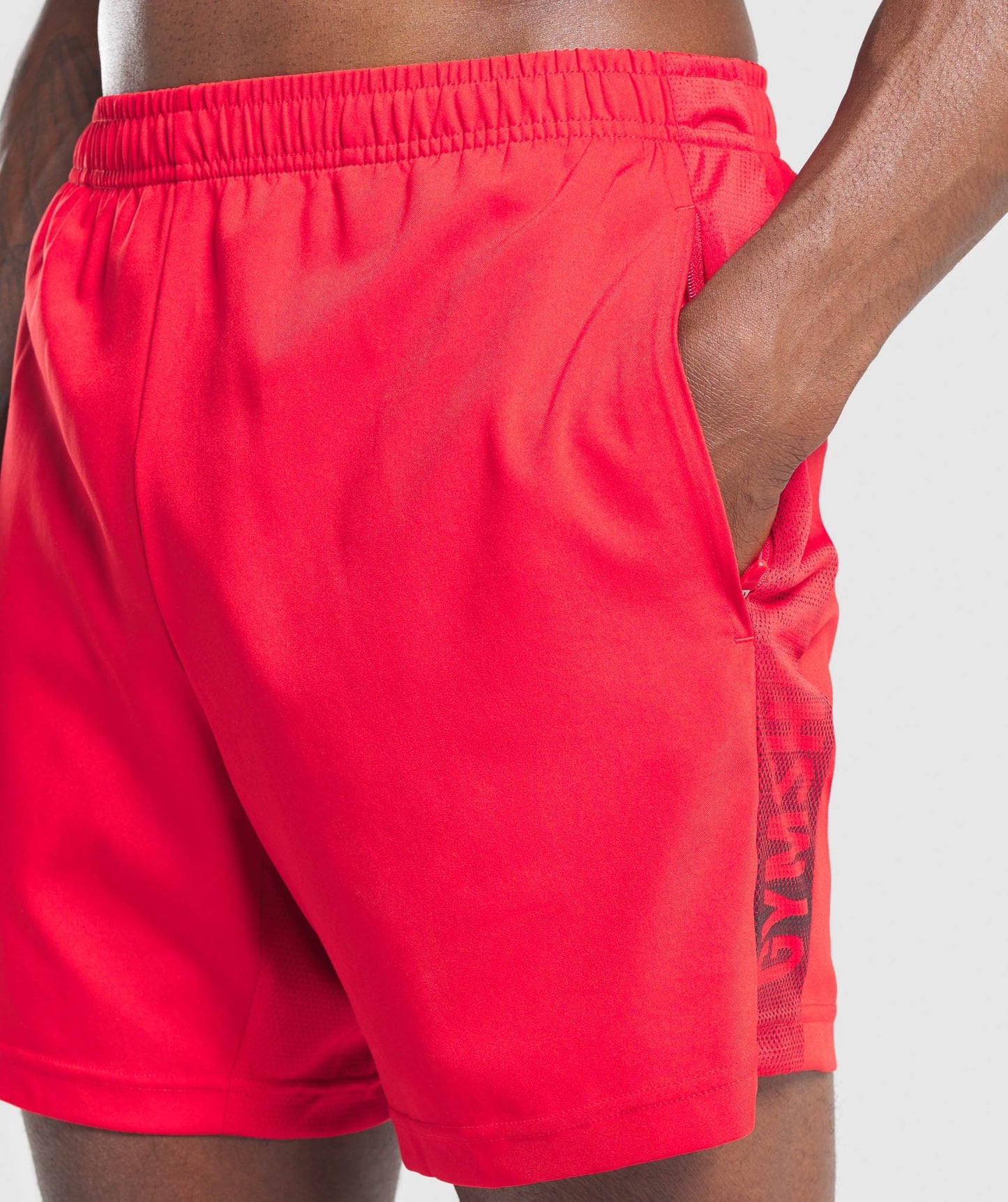 Gymshark Graphic Sport Shorts - Red