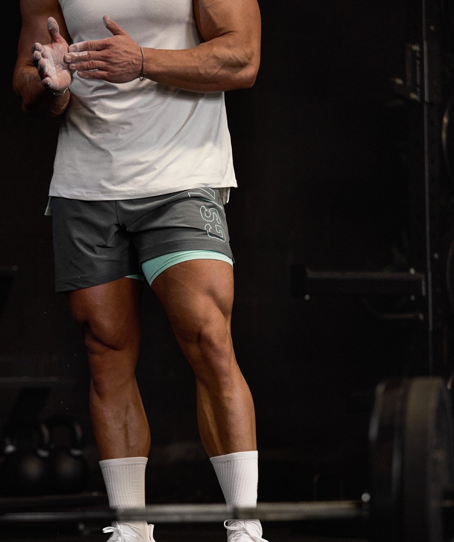 Gymshark //Steve Cook Ranger Shorts - Charcoal Grey