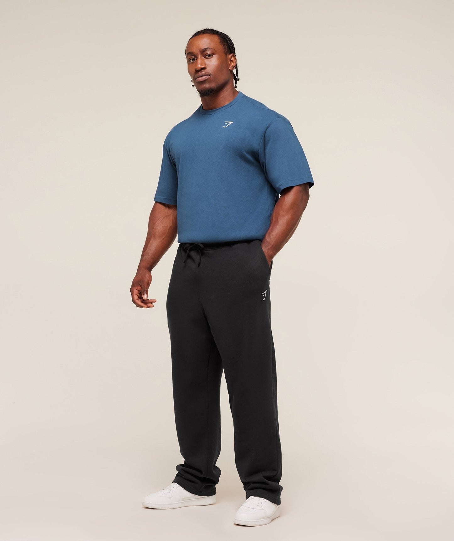Gymshark Essential Oversized T-Shirt - Compound Blue