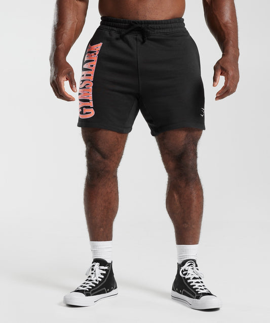 Gymshark Retrowave Shorts - Black