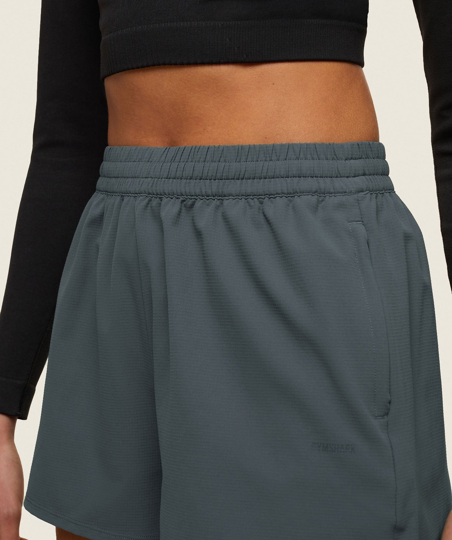 Gymshark everywear Lightweight Shorts - Slate Teal