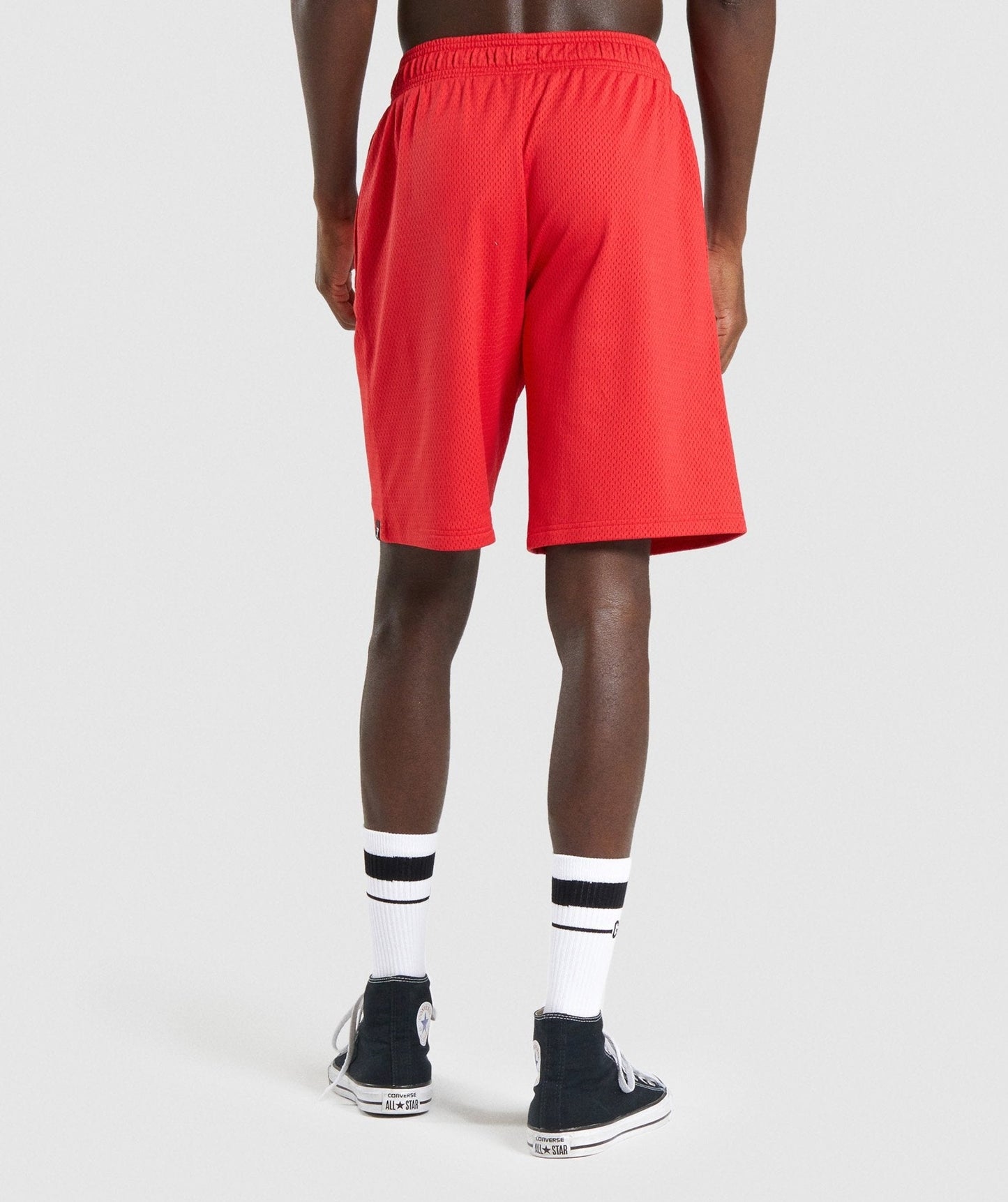 Gymshark Mesh 9" Shorts - Red