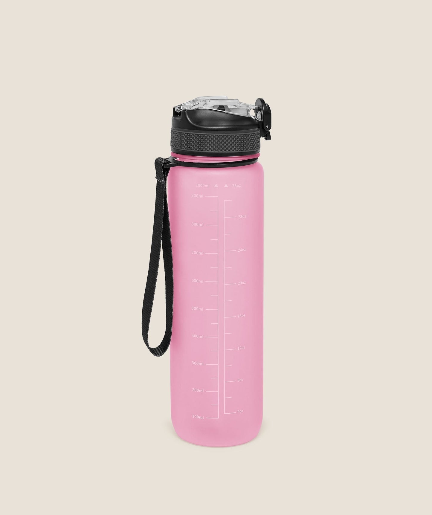 Gymshark Sports Bottle With Straw - Focus Pink