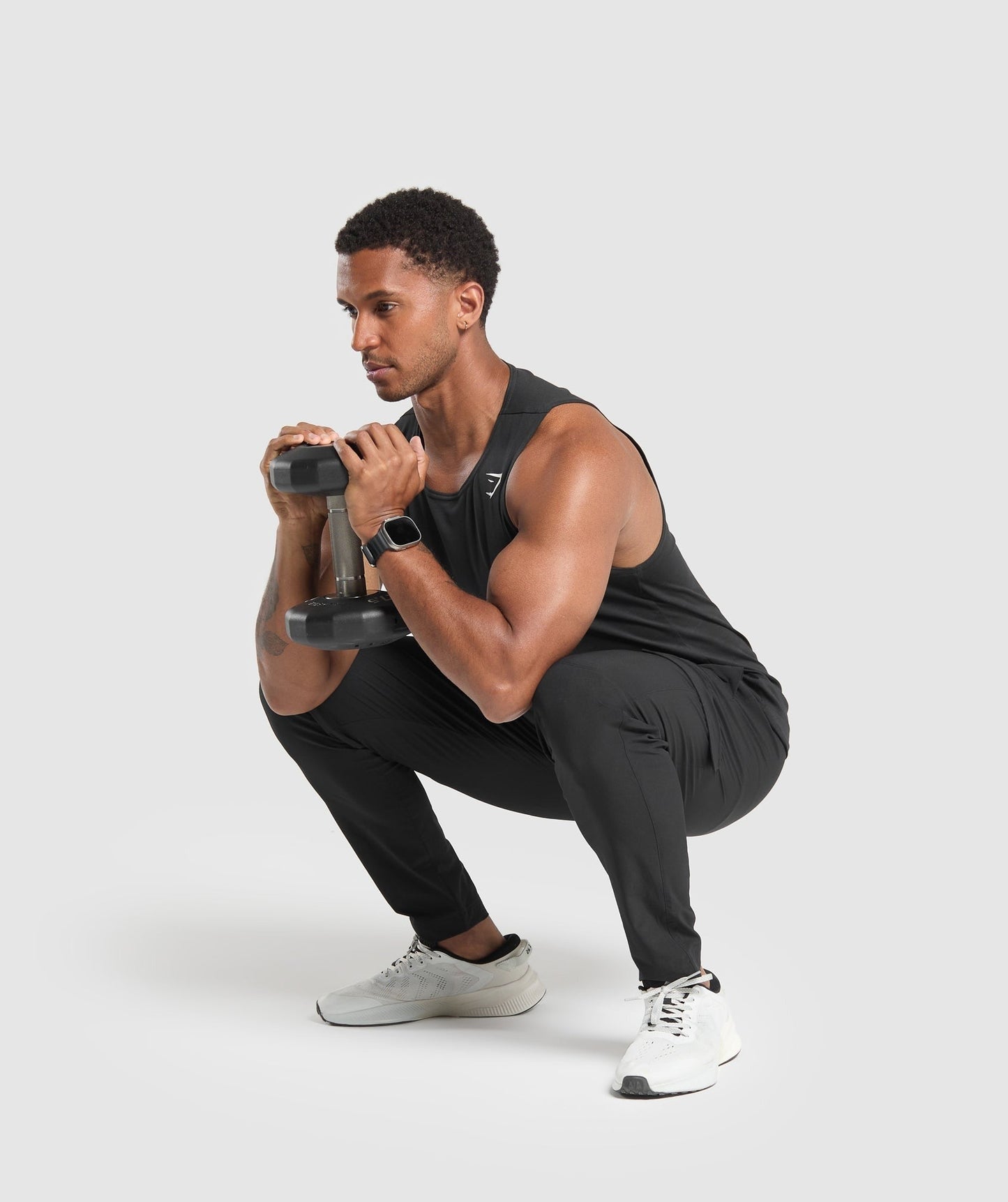 Gymshark Stretch Woven Cargo Pants - Black