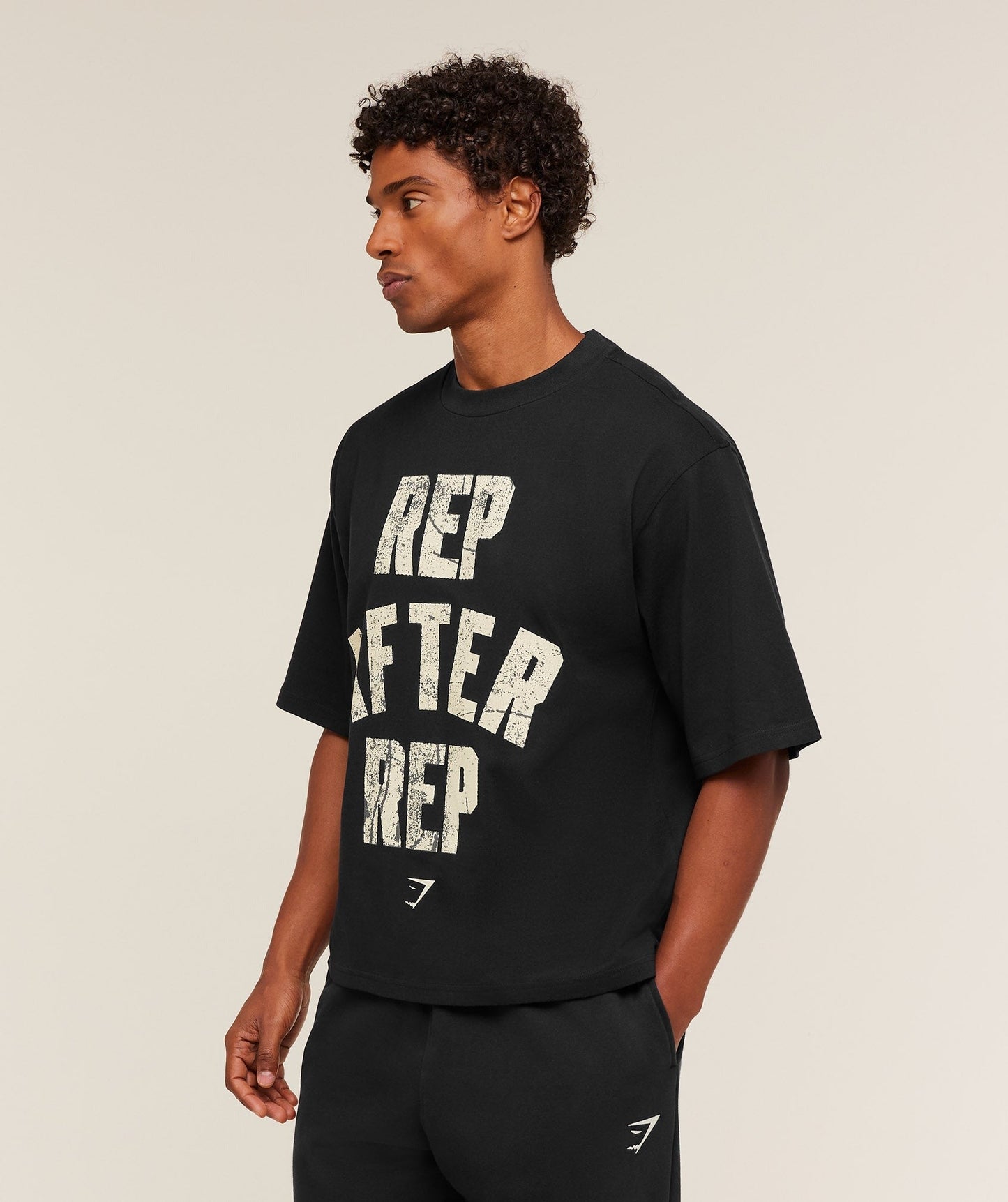 Gymshark Rep After Rep T-Shirt - Black