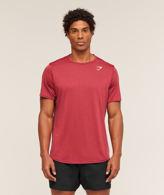 Gymshark Arrival T-Shirt - Athletic Burgundy