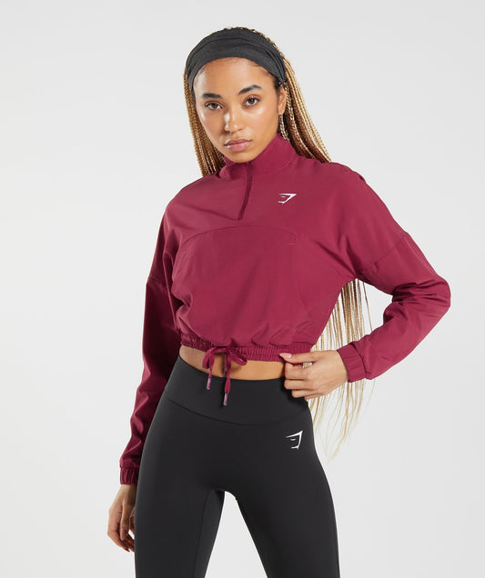 Gymshark Sport Windbreaker - Currant Pink
