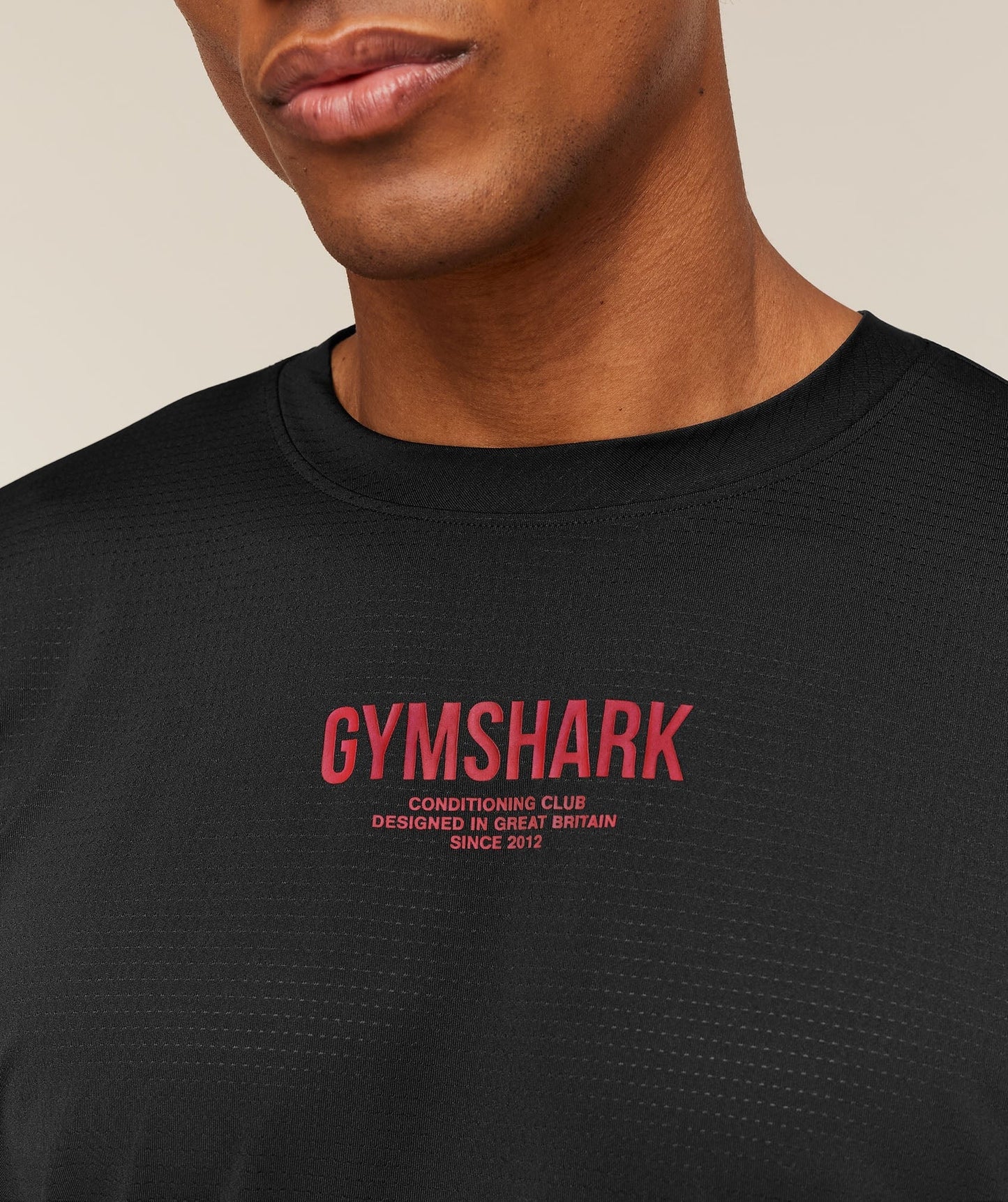 Gymshark Chrome Graphic T-Shirt - Black